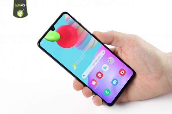 Guide photos remplacement tiroir sim & sd Galaxy A41 (Etape 1 - image 1)