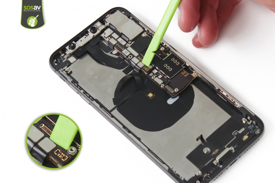 Guide photos remplacement antenne supérieure droite iPhone XS Max (Etape 17 - image 2)