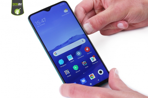 Guide photos remplacement tiroir sim & sd Redmi Note 8 Pro (Etape 1 - image 1)