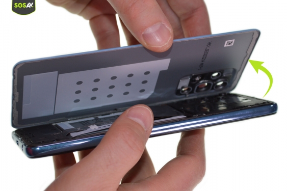 Guide photos remplacement batterie Galaxy A52 (Etape 3 - image 4)