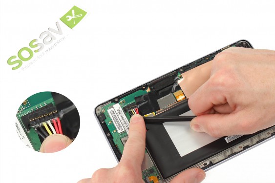 Guide photos remplacement batterie Nexus 7 1ère Génération (Etape 5 - image 3)
