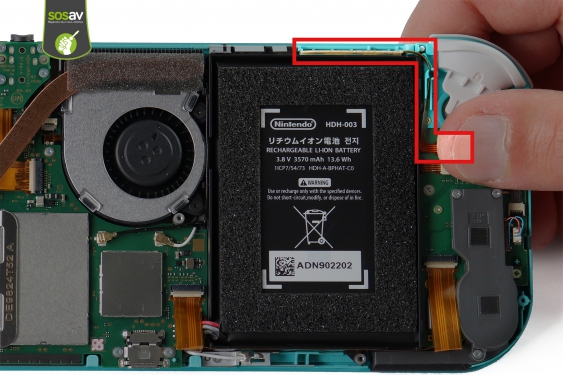 Guide photos remplacement nappe power et volume Nintendo Switch Lite (Etape 7 - image 1)
