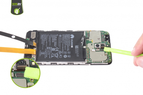 Guide photos remplacement haut-parleur interne Huawei Mate 10 lite (Etape 23 - image 2)