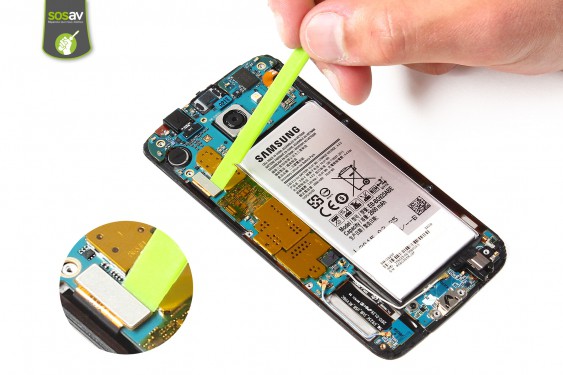 Guide photos remplacement batterie Samsung Galaxy S6 Edge (Etape 8 - image 1)