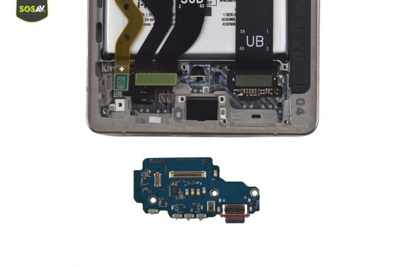 Guide photos remplacement connecteur de charge Galasy S25 Ultra (Etape 8 - image 5)