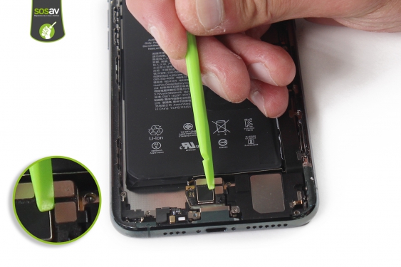 Guide photos remplacement connecteur de charge iPhone 11 Pro Max (Etape 16 - image 1)
