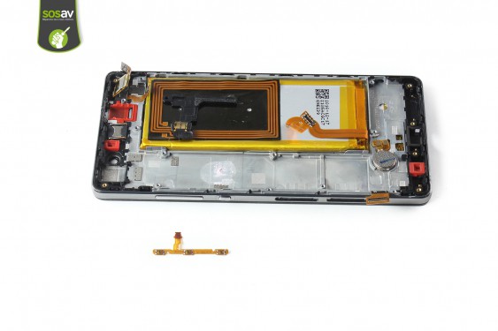 Guide photos remplacement nappe bouton power et volume Huawei P8 Lite (Etape 25 - image 1)