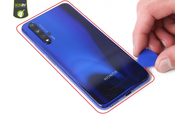 Guide photos remplacement connecteur de charge Honor 20 (Etape 6 - image 1)