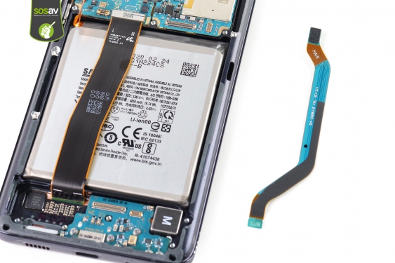 Guide photos remplacement connecteur de charge Galaxy S20 Ultra (Etape 18 - image 1)