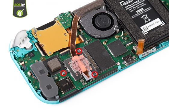Guide photos remplacement antenne wifi supérieure Nintendo Switch Lite (Etape 9 - image 1)