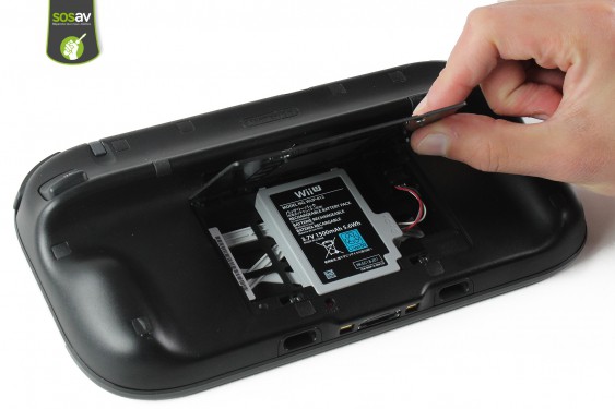 Guide photos remplacement ecran lcd Gamepad Wii U (Etape 3 - image 2)