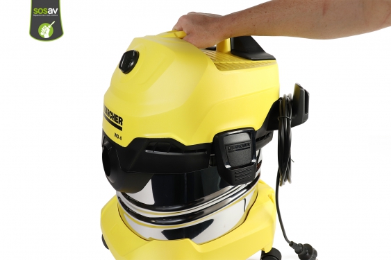 Guide photos remplacement capot supérieur Karcher WD4 premium (Etape 5 - image 1)