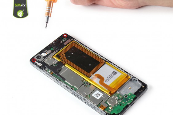 Guide photos remplacement nappe bouton power et volume Huawei P8 Lite (Etape 16 - image 1)