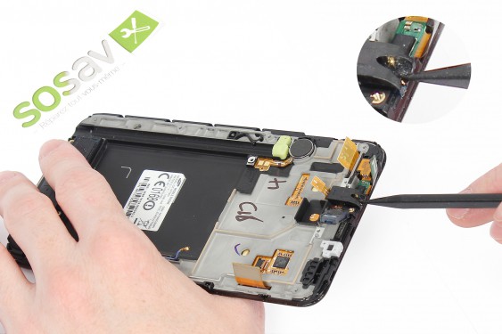 Guide photos remplacement prise jack + haut-parleur interne  (Etape 24 - image 1)