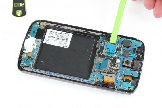 Guide photos remplacement lecteur sim et microsd Samsung Galaxy S4 Active (Etape 14 - image 2)