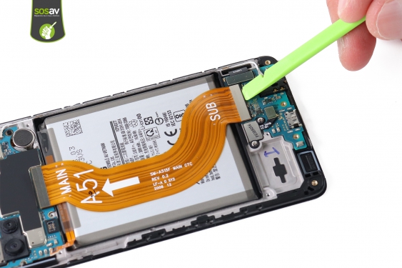Guide photos remplacement batterie Galaxy A51 (Etape 9 - image 3)