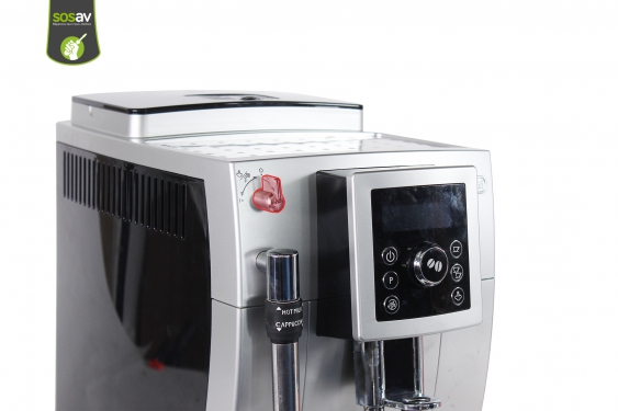 Guide photos remplacement levier eau chaude Machine à café Delonghi (ECAM 23.420.SB) (Etape 1 - image 2)
