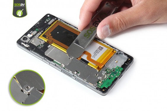 Guide photos remplacement batterie Huawei P8 Lite (Etape 13 - image 1)