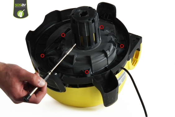 Guide photos remplacement câble d'alimentation Aspirateur Karcher MV3 premium (Etape 4 - image 1)