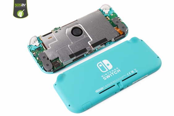 Guide photos remplacement antenne wifi supérieure Nintendo Switch Lite (Etape 5 - image 1)