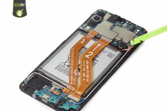 Guide photos remplacement haut-parleur interne Galaxy A50 (Etape 16 - image 4)