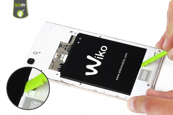 Guide photos remplacement carte sim Wiko Ridge Fab 4G (Etape 3 - image 1)