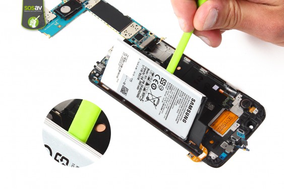 Guide photos remplacement batterie Samsung Galaxy S6 Edge (Etape 12 - image 3)