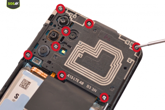 Guide photos remplacement batterie Galaxy A13 (Etape 5 - image 1)