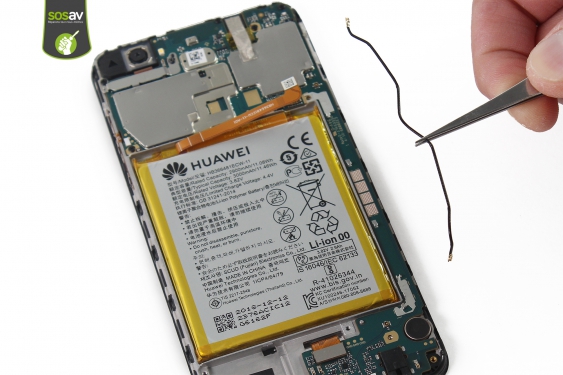 Guide photos remplacement carte mère Huawei Y7 2018 (Etape 13 - image 2)