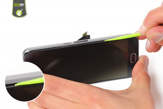 Guide photos remplacement châssis interne Samsung Galaxy S6 (Etape 7 - image 3)