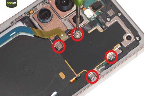 Guide photos remplacement batterie Galasy S25 Ultra (Etape 5 - image 1)