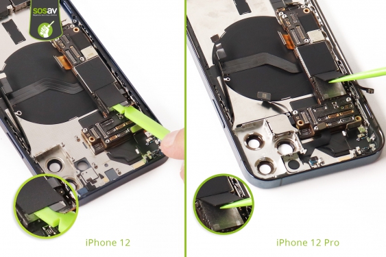 Guide photos remplacement démontage complet iPhone 12 Pro (Etape 16 - image 1)