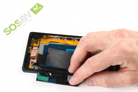 Guide photos remplacement haut-parleur externe Xperia Z (Etape 14 - image 3)