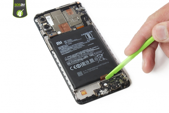 Guide photos remplacement connecteur de charge Redmi Note 5 (Etape 17 - image 2)