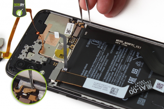 Guide photos remplacement câble d'interconnexion Redmi Note 7 (Etape 16 - image 3)