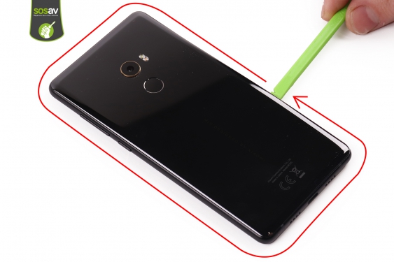 Guide photos remplacement caméra arrière / carte mère Xiaomi Mi Mix 2 (Etape 5 - image 1)