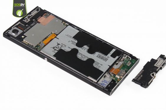 Guide photos remplacement carte connecteur de charge & microphone Xperia XA1 (Etape 9 - image 1)