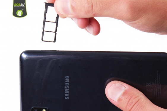 Guide photos remplacement ecran complet (lcd + châssis) Galaxy A10 (Etape 2 - image 3)