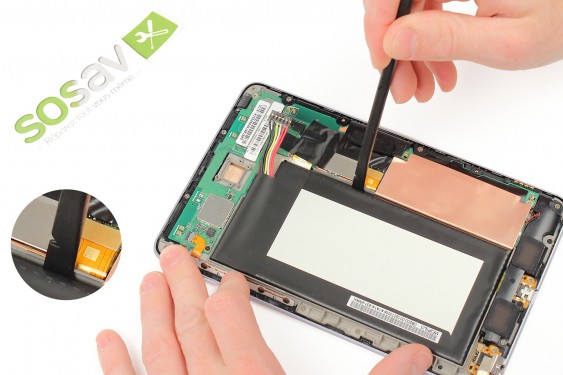 Guide photos remplacement batterie Nexus 7 1ère Génération (Etape 6 - image 1)