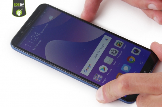 Guide photos remplacement vibreur Huawei Y7 2018 (Etape 1 - image 1)