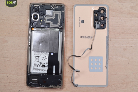 Guide photos remplacement connecteur de charge Galaxy A53 (Etape 3 - image 3)