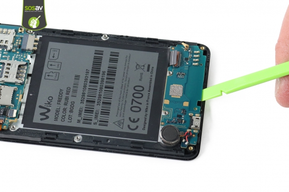 Guide photos remplacement connecteur de charge Wiko Freddy (Etape 12 - image 1)