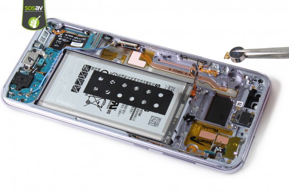Guide photos remplacement vibreur Samsung Galaxy S8+ (Etape 24 - image 3)