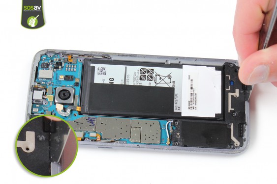 Guide photos remplacement prise jack Samsung Galaxy S7 Edge (Etape 14 - image 1)