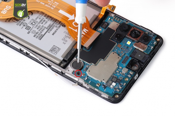 Guide photos remplacement vibreur Galaxy A51 (Etape 11 - image 1)