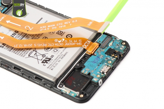 Guide photos remplacement batterie Galaxy A30 (Etape 11 - image 2)