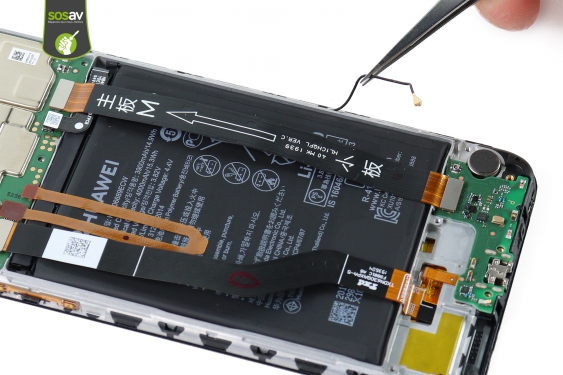 Guide photos remplacement câble interconnexion Huawei Y7 2019 (Etape 13 - image 1)