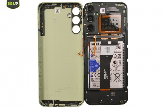 Guide photos remplacement batterie Galaxy A14 (5G) (Etape 4 - image 2)