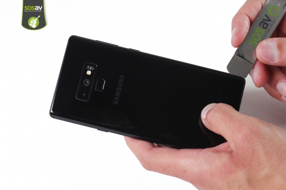 Guide photos remplacement antenne nfc Galaxy Note 9 (Etape 6 - image 2)