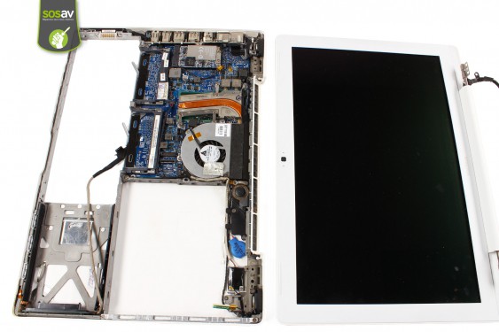 Guide photos remplacement ecran complet Macbook Core 2 Duo (A1181 / EMC2200) (Etape 25 - image 1)